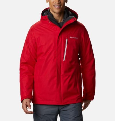 Jaqueta 3 Em 1 Columbia Whirlibird™ IV Insulated Interchange Jaqueta Masculino Vermelhas Portugal | 101501-WZXB