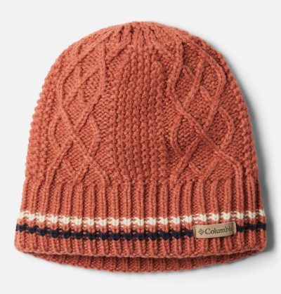 Gorros Columbia Cabled Cutie™ II Beanie Feminino Laranja Creme Azuis Escuro Portugal | 184443-MY4P