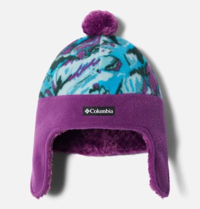 Gorros Columbia Frosty Trilha™ Earflap Beanie Criança Roxo Portugal | 139354-QKXE