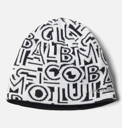 Gorros Columbia Urbanization Mix Reversible Beanie Criança Branco Pretas Portugal | 122126-AQ2A