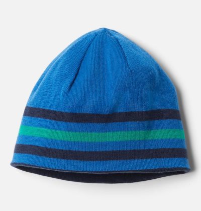 Gorros Columbia Urbanization Mix Reversible Beanie Criança Azul Marinho Luz Azul Anil Portugal | 141457-BHZV