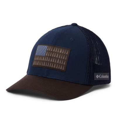 Boné Columbia Mesh™ Tree Flag Ball Cap Feminino Azul Marinho Portugal | 113463-62Q5