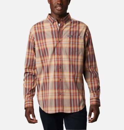 Camisas De Botões Columbia Rapid Rivers™ II Long Sleeve Shirt Masculino Laranja Multicoloridas Portugal | 142087-414P