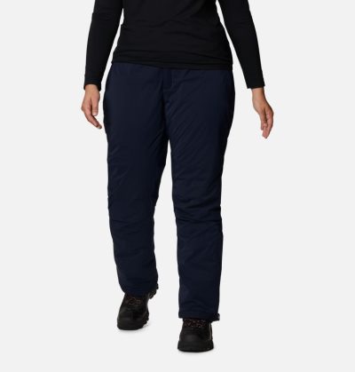 Calça De Esqui Columbia Backslope™ Insulated Pants Feminino Azuis Escuro Portugal | 181702-0LUJ