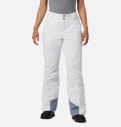 Calça De Esqui Columbia Bugaboo™ Omni-Heat Insulated Snow Pants Feminino Branco Portugal | 154111-PO8B