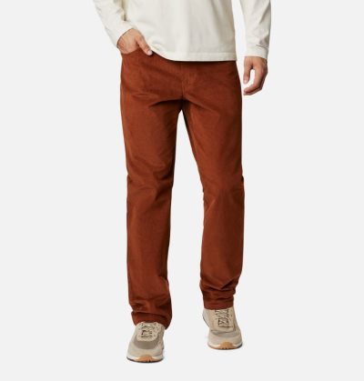 Calças Columbia Flare Gun™ Corduroy Pants Masculino Laranja Escuro Portugal | 148471-AMX8