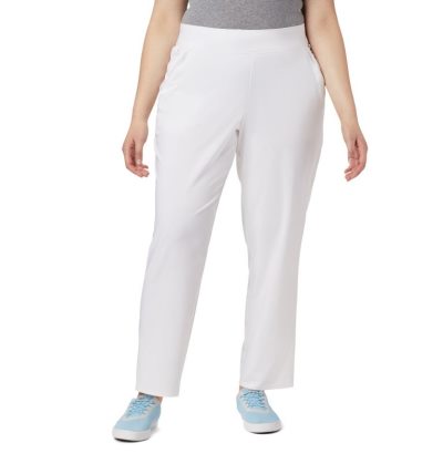 Calças Columbia PFG Slack Agua™ Woven Pants Feminino Branco Portugal | 133573-M18K