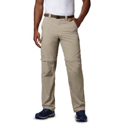 Calças Columbia Silver Ridge™ Convertible Pants Masculino Bege Portugal | 146579-9LZY