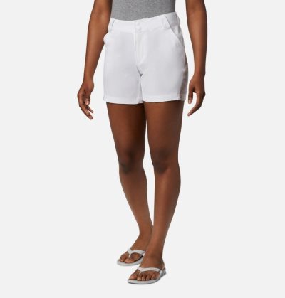 Calções Columbia Coral Point™ III Shorts Feminino Branco Portugal | 152501-TLI1