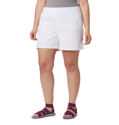 Calções Columbia Firwood Camp™ II Shorts Feminino Branco Portugal | 141477-387R