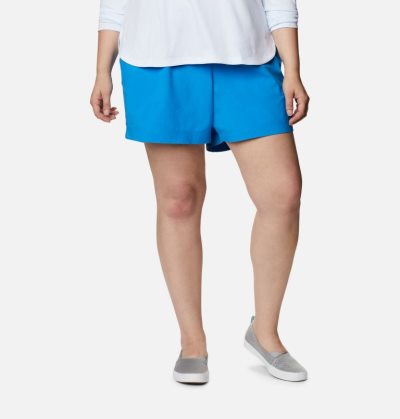 Calções Columbia PFG Backcast™ Agua Shorts Feminino Azuis Escuro Portugal | 117339-V678