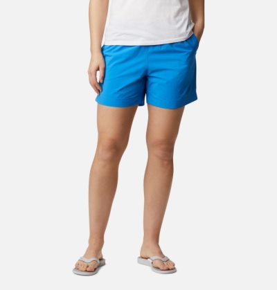 Calções Columbia PFG Backcast™ Agua Shorts Feminino Azuis Escuro Portugal | 169284-WFRM