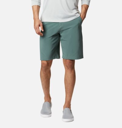 Calções Columbia PFG Grander Marlin™ II Offshore Shorts Masculino Luz Turquesa Portugal | 111143-7B5Y