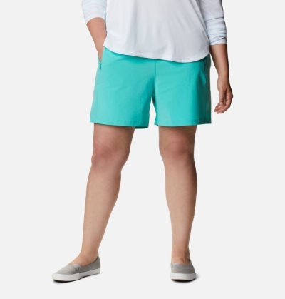 Calções Columbia PFG Tidal™ II Shorts Feminino Turquesa Portugal | 176617-DSD1