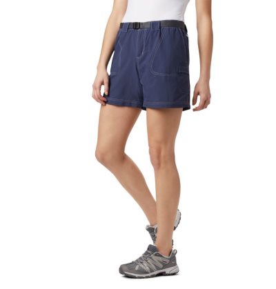 Calções Columbia Sandy River™ Cargo Shorts Feminino Azuis Escuro Portugal | 127181-7NQ4