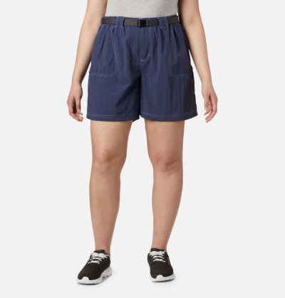 Calções Columbia Sandy River™ Cargo Shorts Feminino Azuis Escuro Portugal | 156751-D3JB