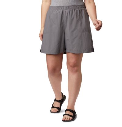 Calções Columbia Sandy River™ Shorts Feminino Cinzentas Portugal | 157769-RHS4