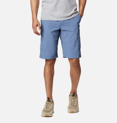 Calções Columbia Silver Ridge™ Cargo Shorts Masculino Azuis Portugal | 143587-IHM0