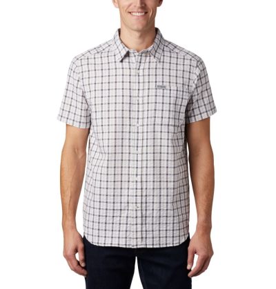 Camisas Columbia Brentyn Trilha™ Curta Sleeve Seersucker Shirt Masculino Cinzentas Portugal | 163651-U1A5