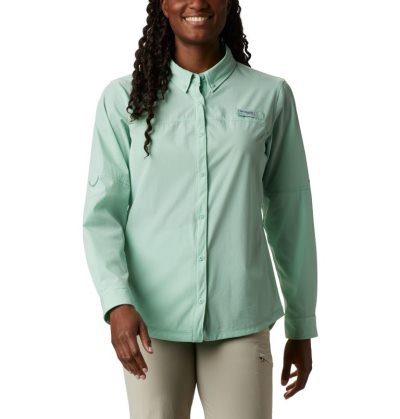 Camisas Columbia Coral Point™ Long Sleeve Woven Shirt Feminino Menta Portugal | 192995-KAVO