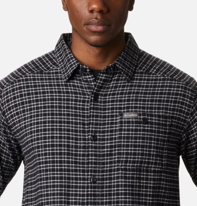 Camisas Columbia Cornell Woods™ Flannel Long Sleeve Shirt Masculino Cinzentas Portugal | 187718-3RHX