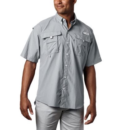 Camisas Columbia PFG Bahama™ II Curta Sleeve Shirt Masculino Cinzentas Portugal | 102804-VC4J