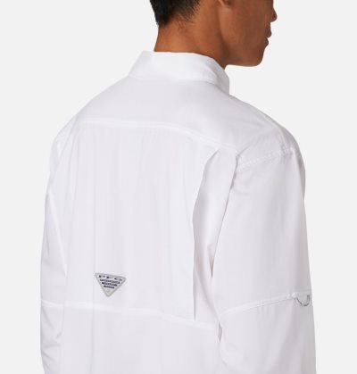 Camisas Columbia PFG Low Drag Offshore™ Long Sleeve Shirt Masculino Branco Portugal | 151184-YW5L