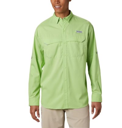 Camisas Columbia PFG Low Drag Offshore™ Long Sleeve Shirt Masculino Luz Verdes Portugal | 152382-OW0H