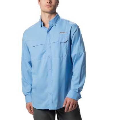 Camisas Columbia PFG Low Drag Offshore™ Long Sleeve Shirt Masculino Branco Portugal | 190565-2VJU