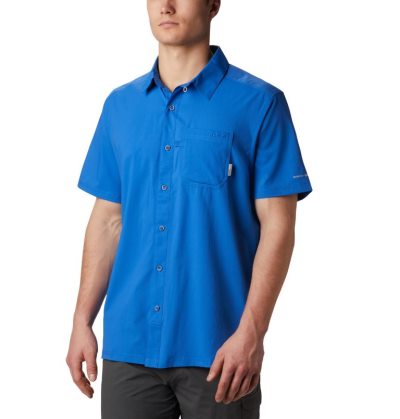 Camisas Columbia PFG Slack Tide™ Camp Shirt Masculino Azuis Portugal | 107698-0WTR