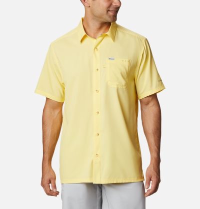 Camisas Columbia PFG Slack Tide™ Camp Shirt Masculino Amarelas Portugal | 113498-5M7T