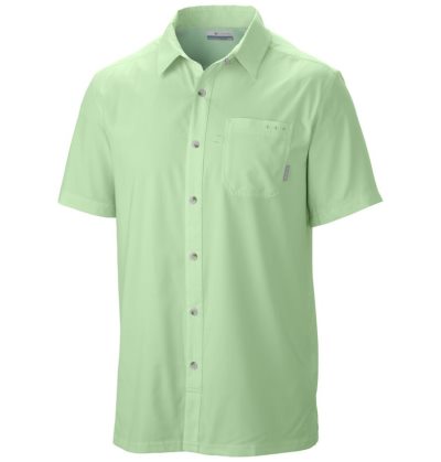 Camisas Columbia PFG Slack Tide™ Camp Shirt Masculino Luz Verdes Portugal | 118895-V8RV