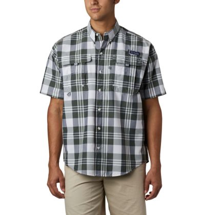 Camisas Columbia PFG Super Bahama™ Curta Sleeve Shirt Masculino Pretas Multicoloridas Portugal | 148561-SJQH