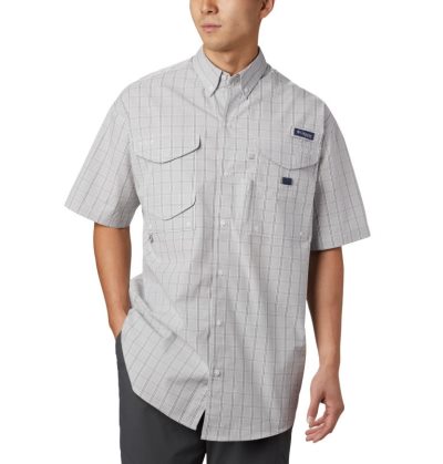 Camisas Columbia PFG Super Bonehead Classicos™ Curta Sleeve Shirt Masculino Cinzentas Portugal | 162658-B21R