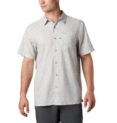 Camisas Columbia PFG Super Slack Tide™ Camp Shirt Masculino Cinzentas Portugal | 162249-SUAN