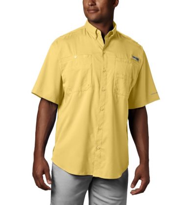 Camisas Columbia PFG Tamiami™ II Curta Sleeve Shirt Masculino Amarelas Portugal | 106899-UX32