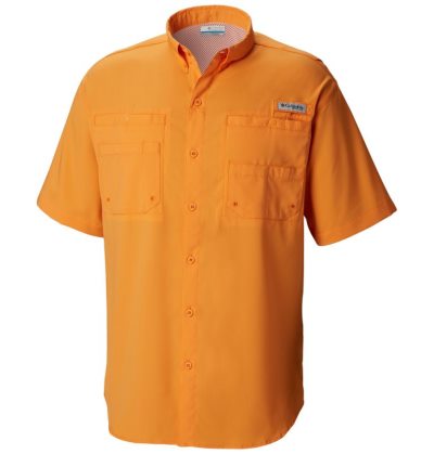 Camisas Columbia PFG Tamiami™ II Curta Sleeve Shirt Masculino Laranja Portugal | 108861-W3VG