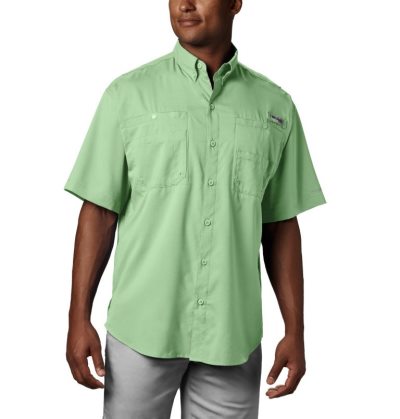 Camisas Columbia PFG Tamiami™ II Curta Sleeve Shirt Masculino Luz Verdes Portugal | 111213-X813