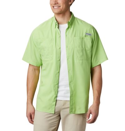 Camisas Columbia PFG Tamiami™ II Curta Sleeve Shirt Masculino Luz Verdes Portugal | 163344-F0GP