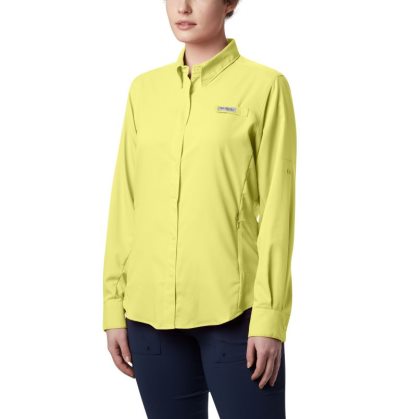 Camisas Columbia PFG Tamiami™ II Long Sleeve Shirt Feminino Amarelas Portugal | 132876-2S9F