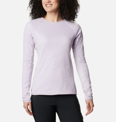 Camisas Columbia Parkdale Point™ Insulated Crew Shirt Feminino Luz Roxo Portugal | 103761-XXRG