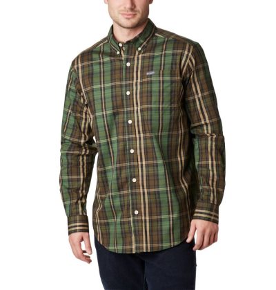 Camisas Columbia Rapid Rivers™ II Long Sleeve Shirt Masculino Verdes Multicoloridas Portugal | 139873-TCY8