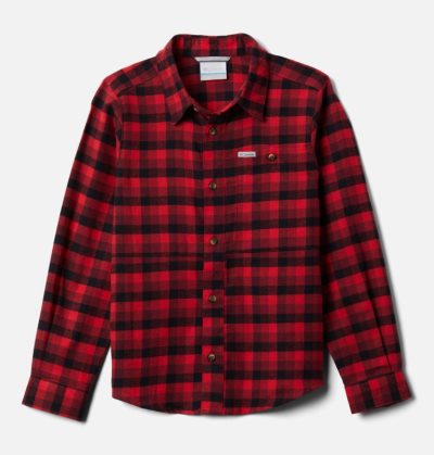 Camisas Columbia Rockfall™ Flannel Shirt Criança Vermelhas Portugal | 155971-S3HA