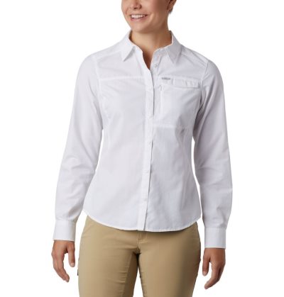 Camisas Columbia Silver Ridge™ 2.0 Long Sleeve Shirt Feminino Branco Portugal | 128244-C0GI