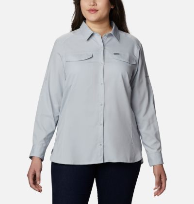 Camisas Columbia Silver Ridge™ Lite Long Sleeve Shirt Feminino Luz Cinzentas Portugal | 152576-3SSL