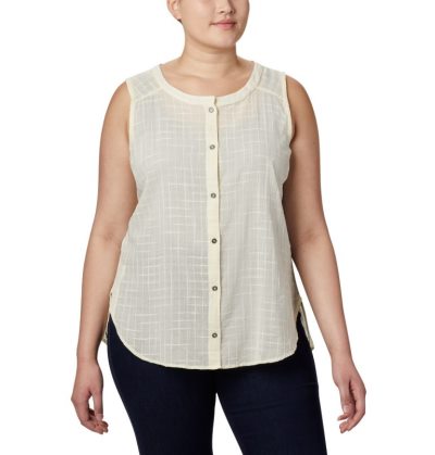 Camisas Columbia Summer Ease™ Sem Manga Shirt—Plus Size Feminino Turquesa Portugal | 198342-IB8O