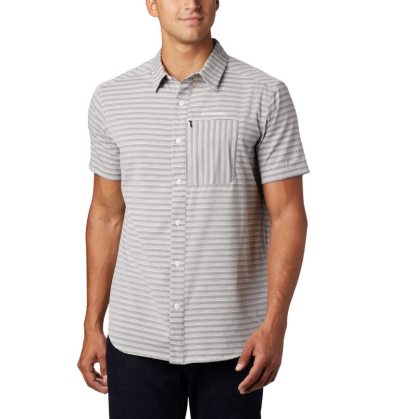 Camisas Columbia Twisted Creek™ II Curta Sleeve Shirt Masculino Pretas Portugal | 145571-VSSX