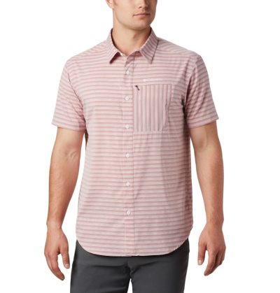 Camisas Columbia Twisted Creek™ II Curta Sleeve Shirt Masculino Vermelhas Portugal | 177953-LC9U