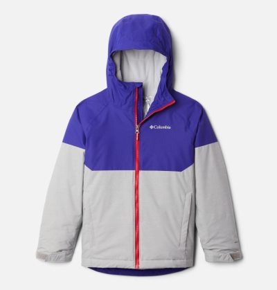 Casaco Columbia Alpine Action™ II Jaqueta Criança Cinzentas Roxo Portugal | 153548-VVBF