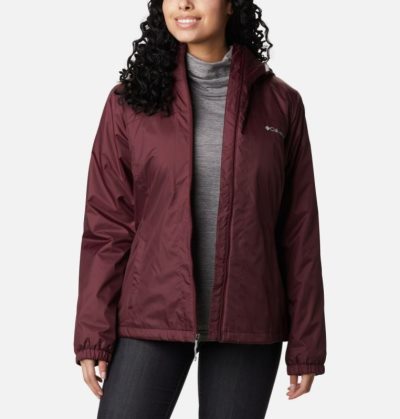 Casaco Columbia Switchback™ Sherpa Forradas Jaqueta Feminino Vermelhas Escuro Portugal | 138405-EQ74